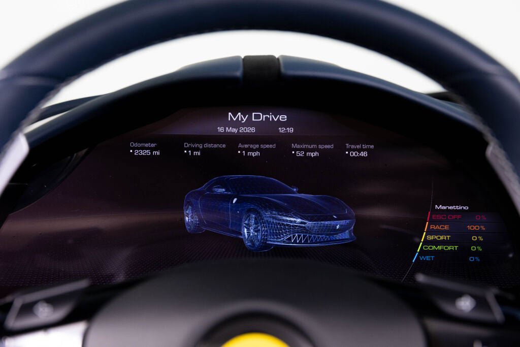 Certified 2024 Ferrari Roma Spider RWD image 48