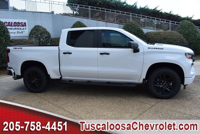 New 2026 Chevrolet Silverado 1500 Custom w/ Turbomax Blackout Package AWD/4WD image 11