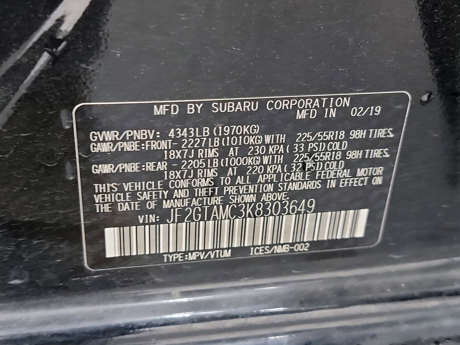 Used 2019 Subaru Crosstrek 2.0i Limited w/ Popular Package #4 AWD/4WD image 32