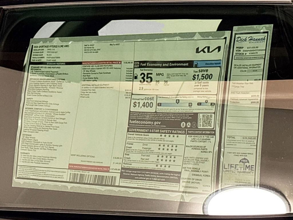 New 2026 Kia Sportage X-Line image 24