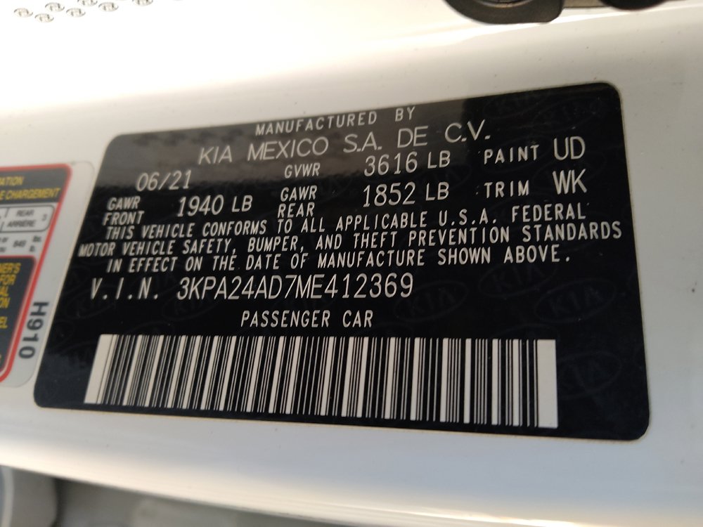 Used 2021 Kia Rio LX FWD image 33