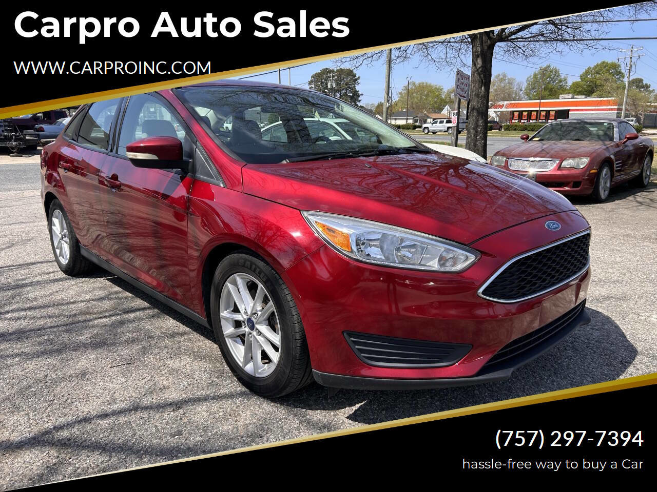 Used 2016 Ford Focus SE w/ SE Power Seat Package image 1
