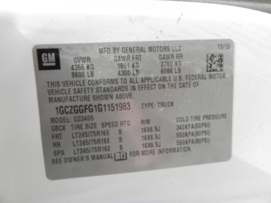 Used 2016 Chevrolet Express 3500 image 27