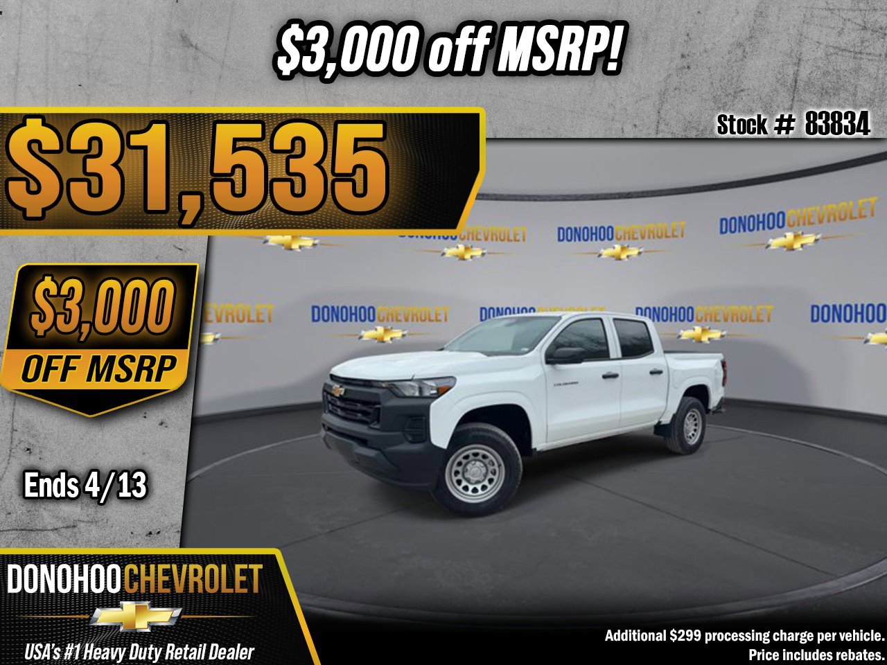 New 2026 Chevrolet Colorado W/T image 1