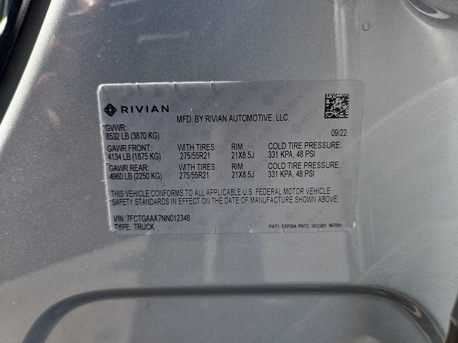 Used 2022 Rivian R1T Adventure AWD/4WD image 30