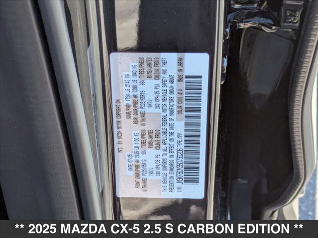 New 2025 MAZDA CX-5 Carbon Edition image 15