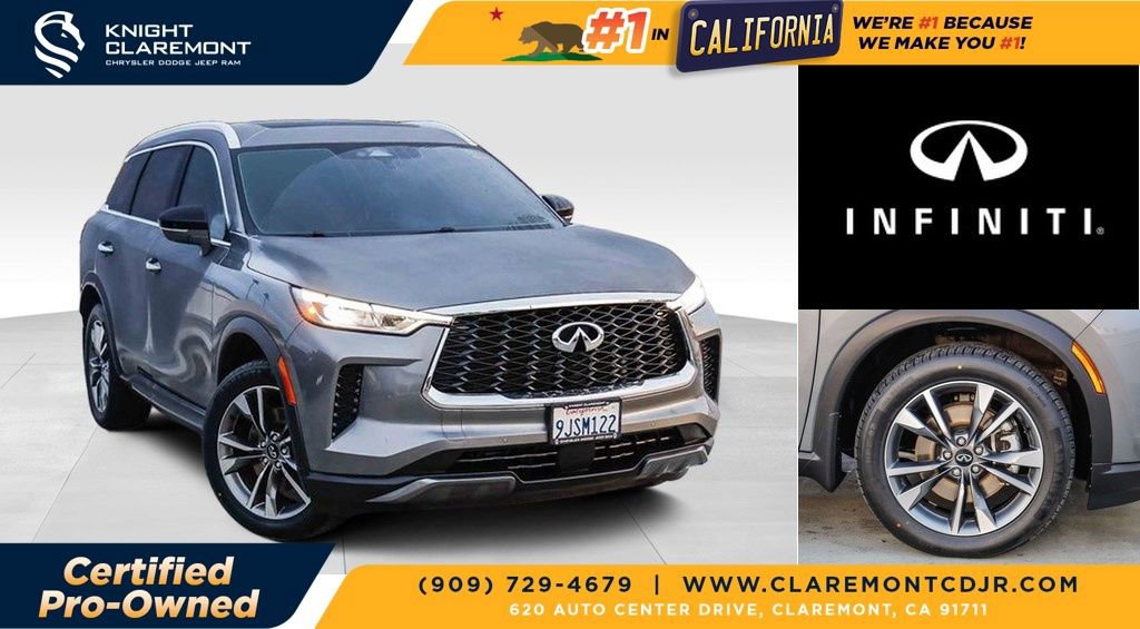 Used 2022 INFINITI QX60 Luxe w/ Cargo Package image 1