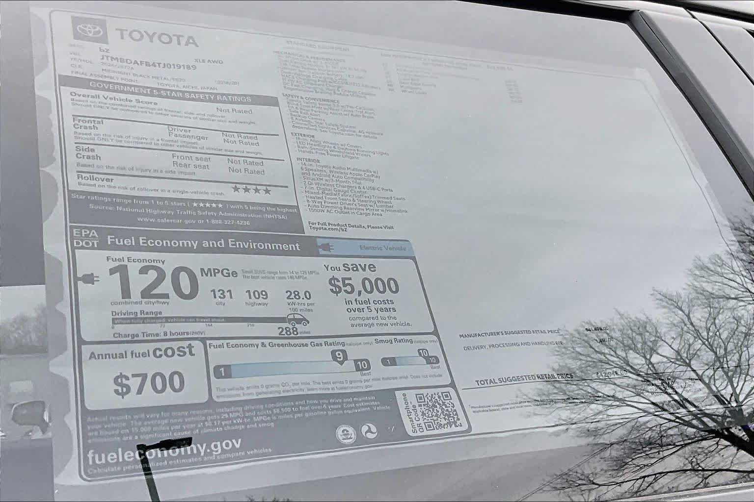 New 2026 Toyota bZ AWD/4WD image 19