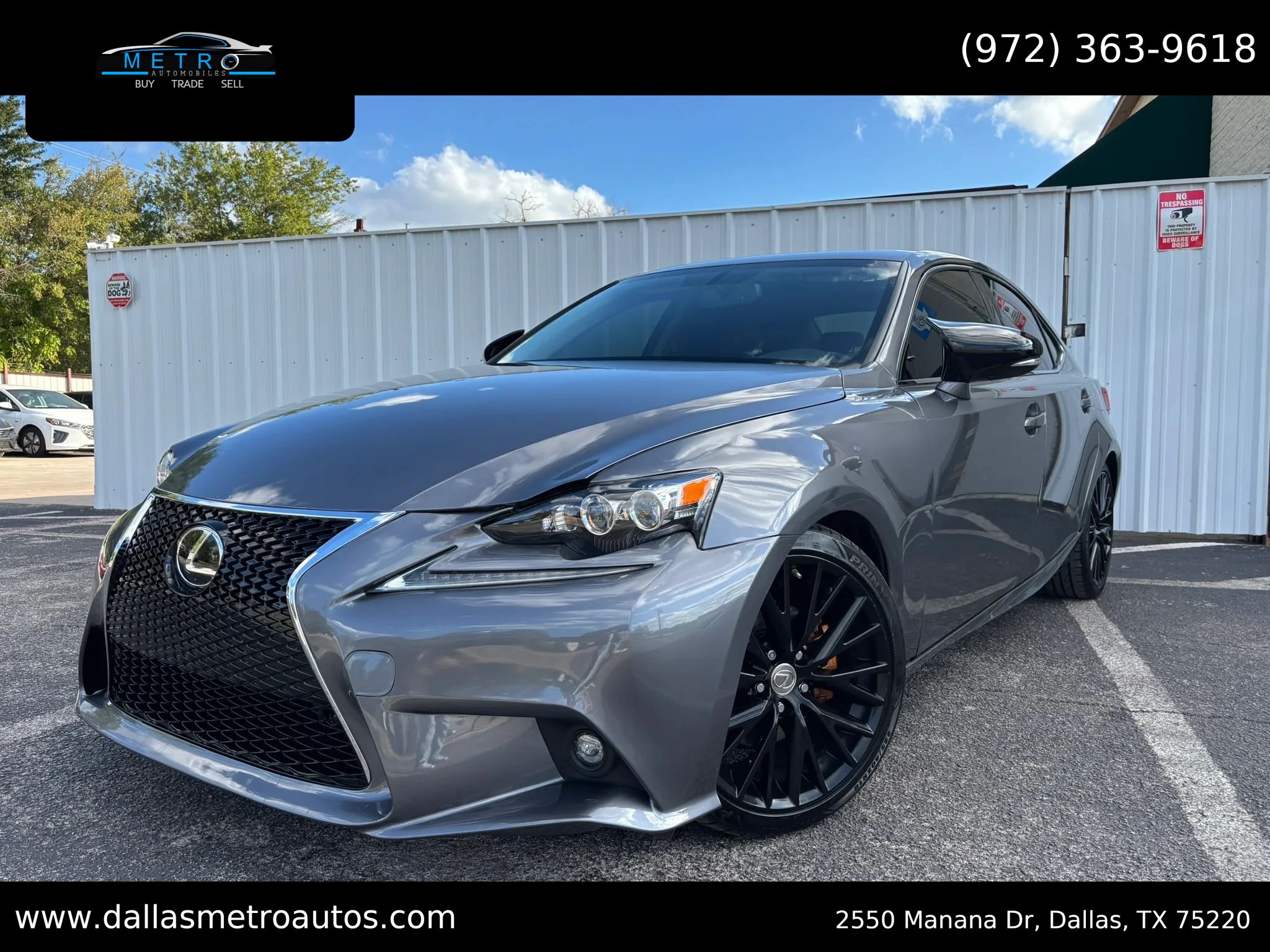 Used 2015 Lexus IS 250 AWD w/ Navigation System Package