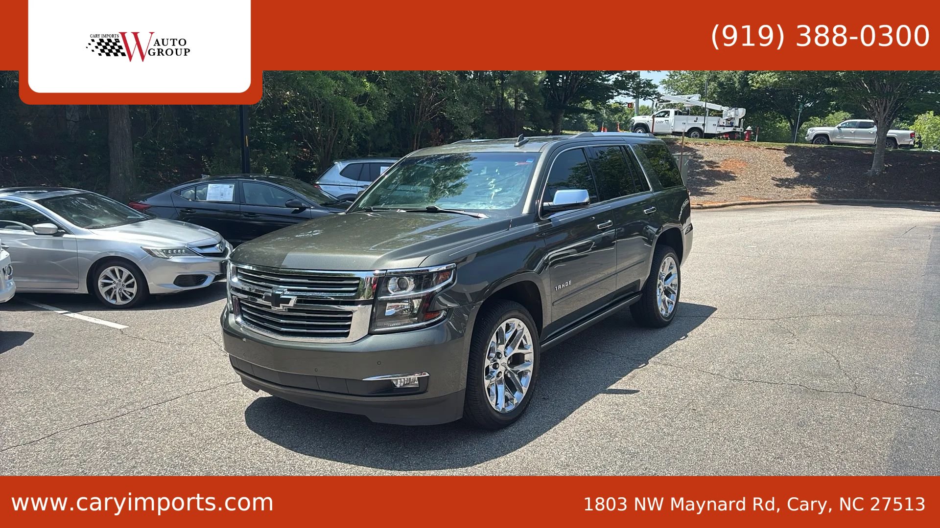 Used 2019 Chevrolet Tahoe Premier AWD/4WD image 1