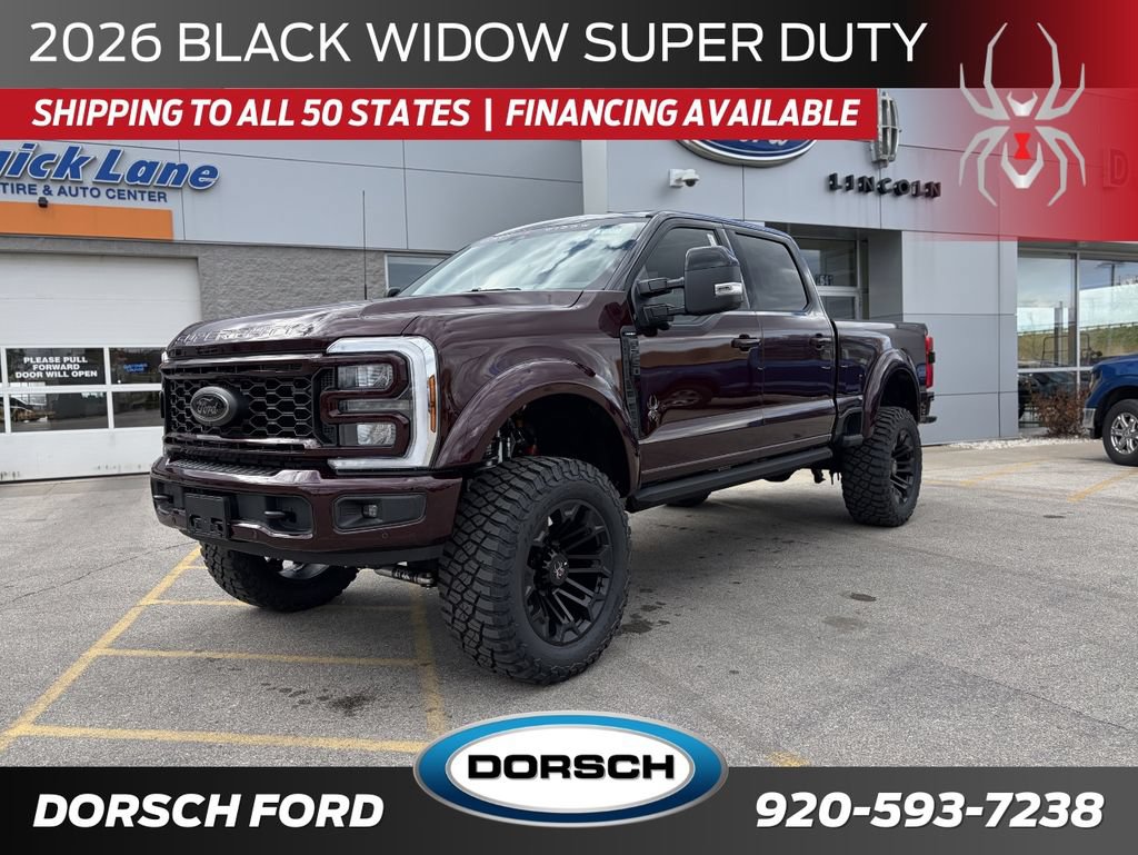 New 2026 Ford F250 Lariat w/ Black Appearance Package