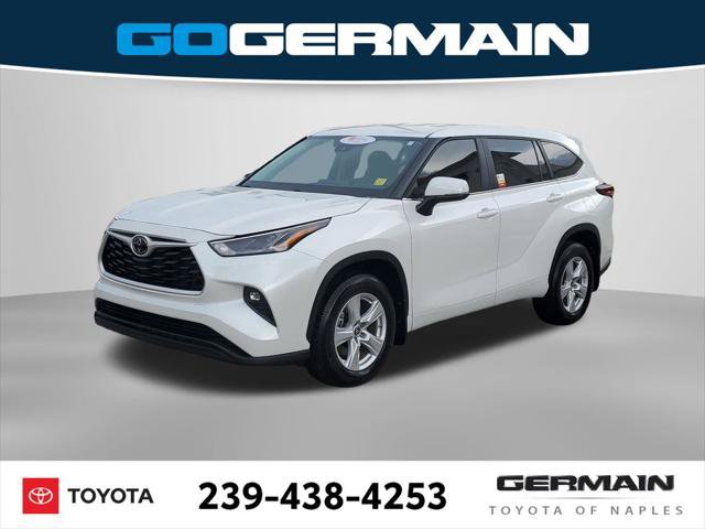 Certified 2024 Toyota Highlander LE