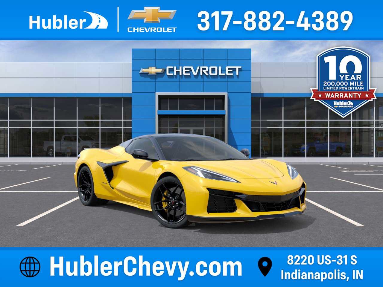 New 2027 Chevrolet Corvette Z06 w/ Stealth Interior Trim Package RWD image 1