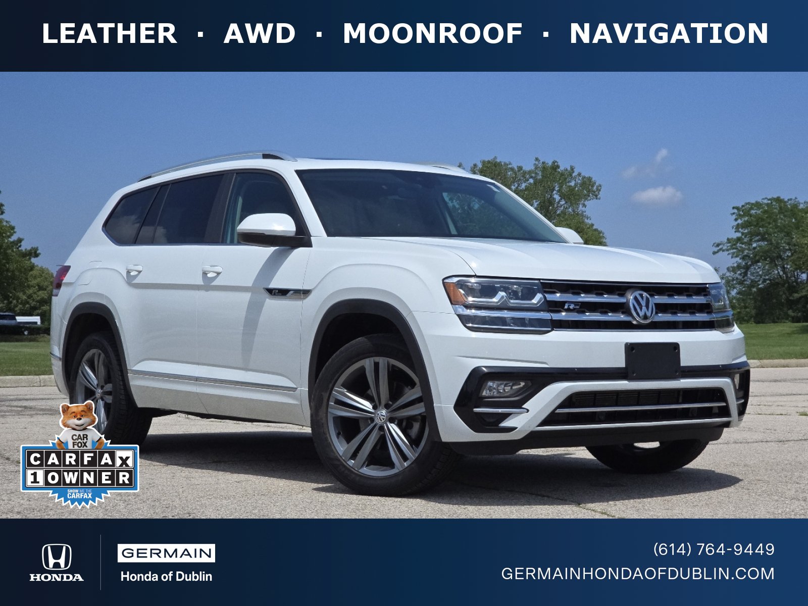 Used 2019 Volkswagen Atlas SEL R-Line