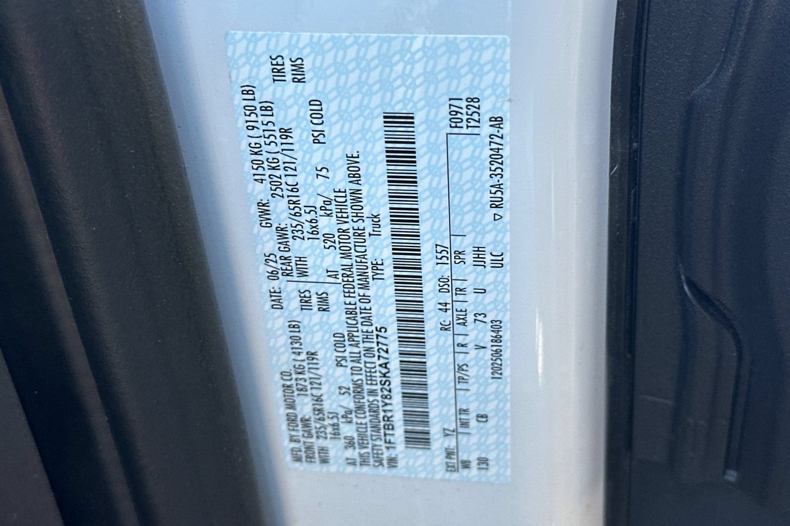 Certified 2025 Ford Transit 250 Low Roof w/ Exterior Upgrade Package RWD image 26