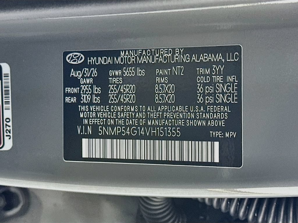 New 2027 Hyundai Santa Fe Calligraphy FWD image 23