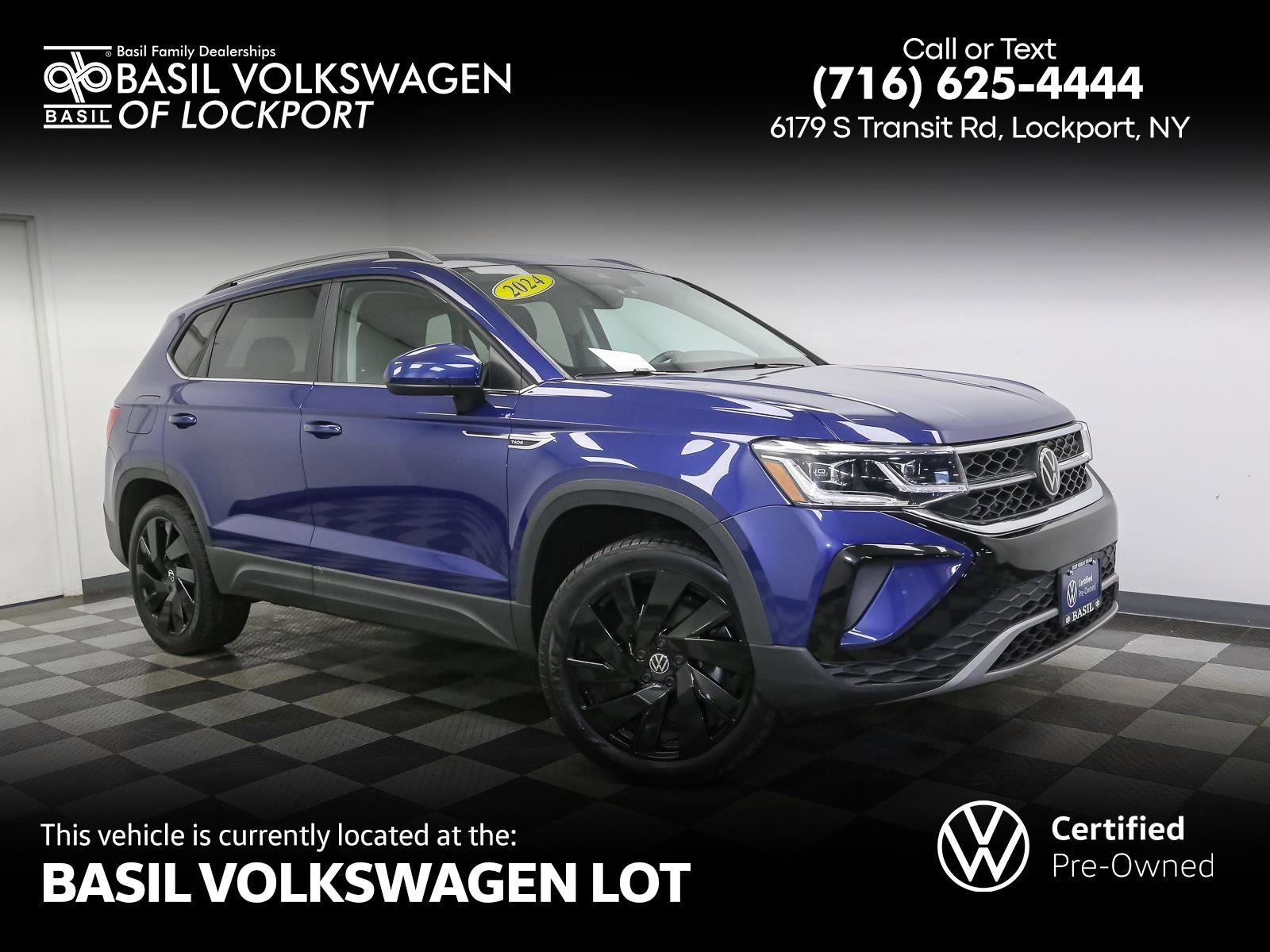Certified 2024 Volkswagen Taos SEL image 1