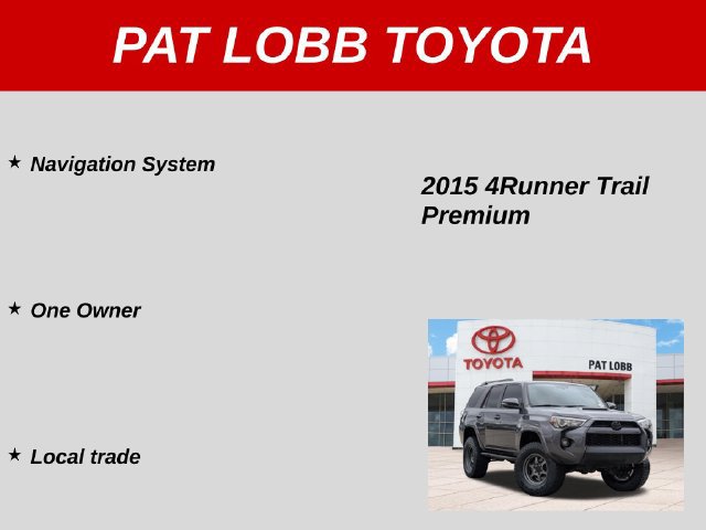 Used 2015 Toyota 4Runner Trail Premium AWD/4WD image 40