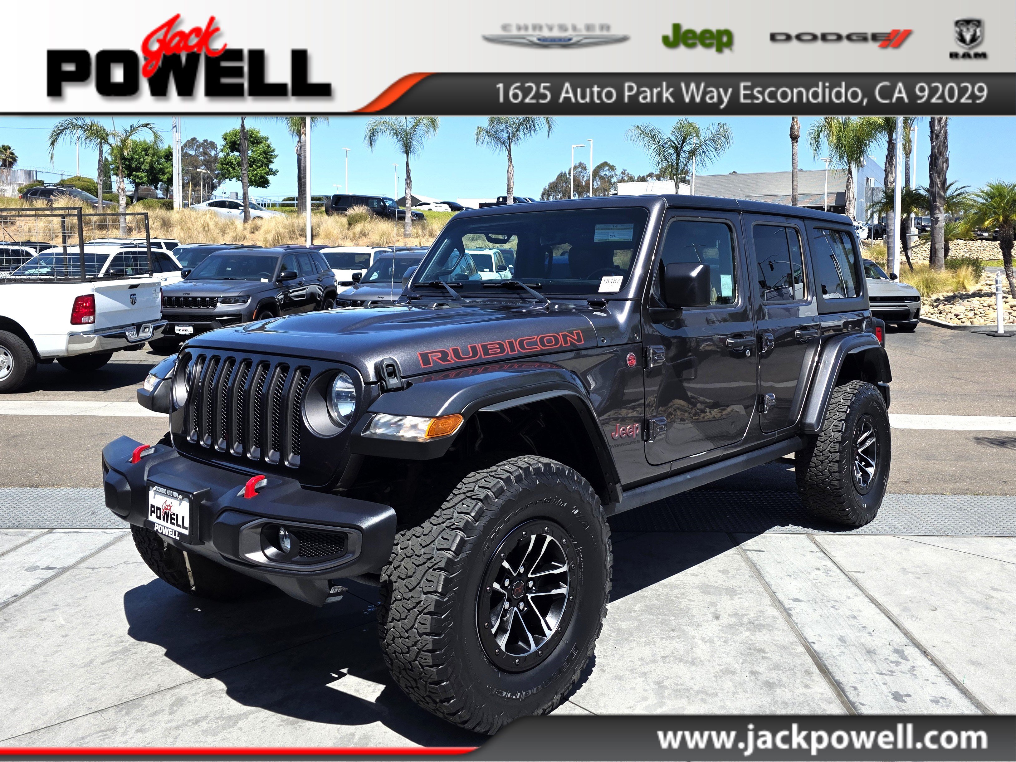 Certified 2023 Jeep Wrangler Unlimited Rubicon w/ Xtreme 35 Tire Package