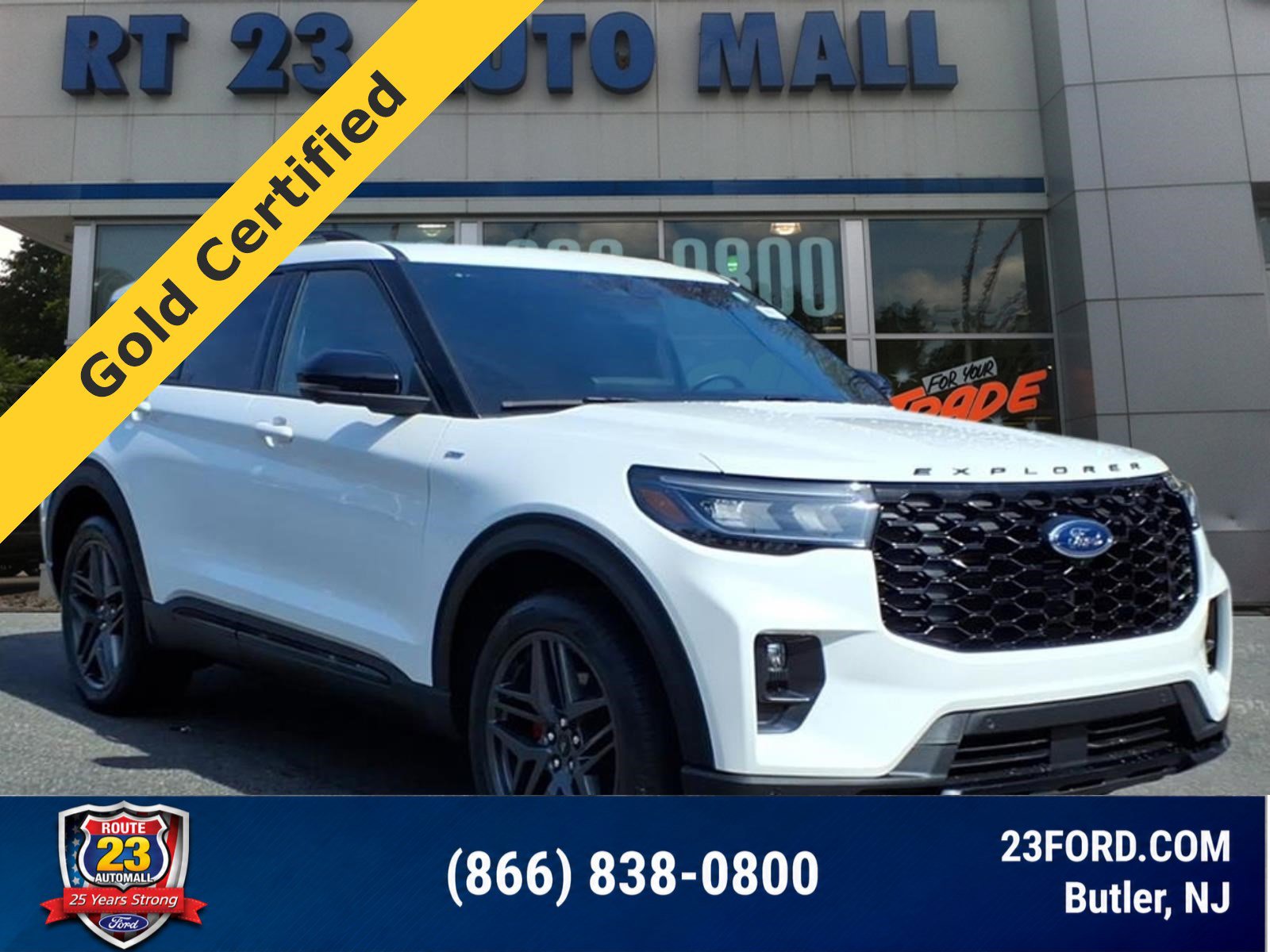 Certified 2025 Ford Explorer ST-Line w/ Premium Package