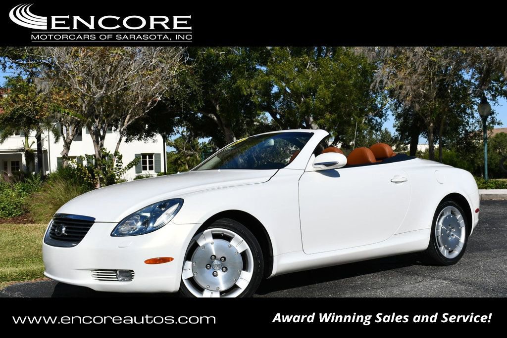 Used 2002 Lexus SC 430 Convertible