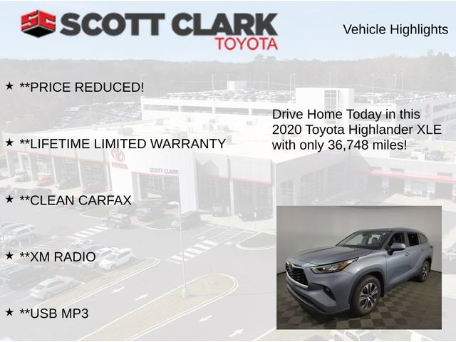 Used 2020 Toyota Highlander XLE AWD/4WD image 13