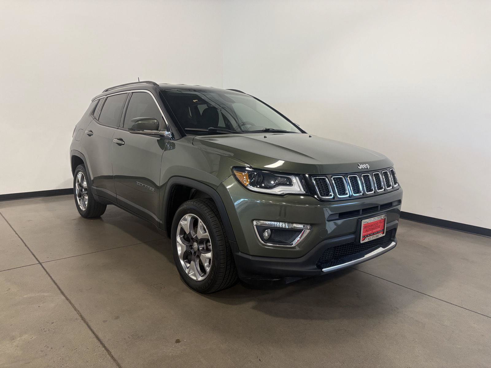 Used 2020 Jeep Compass Limited w/ Safety & Security Group AWD/4WD image 1