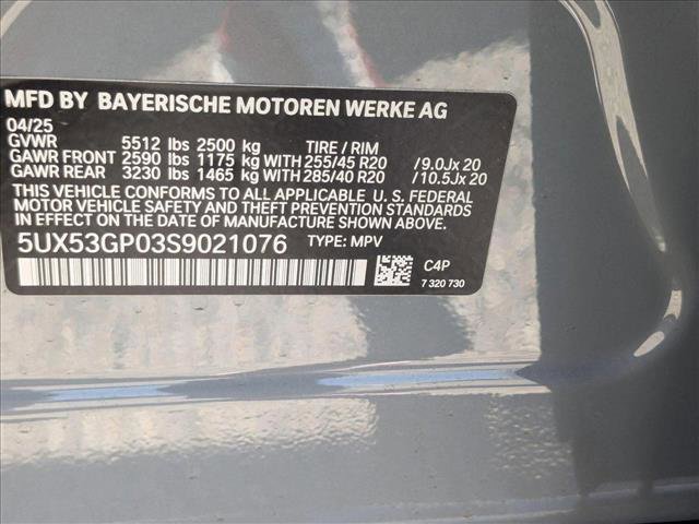 New 2025 BMW X3 xDrive30i w/ M Sport Package image 18