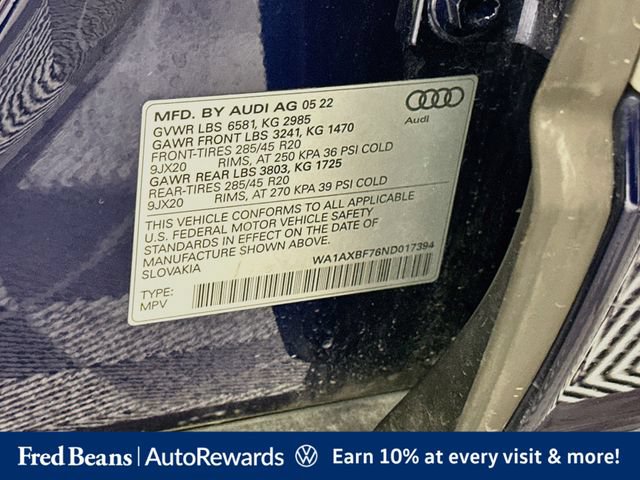 Used 2022 Audi Q7 3.0T Premium AWD/4WD image 38