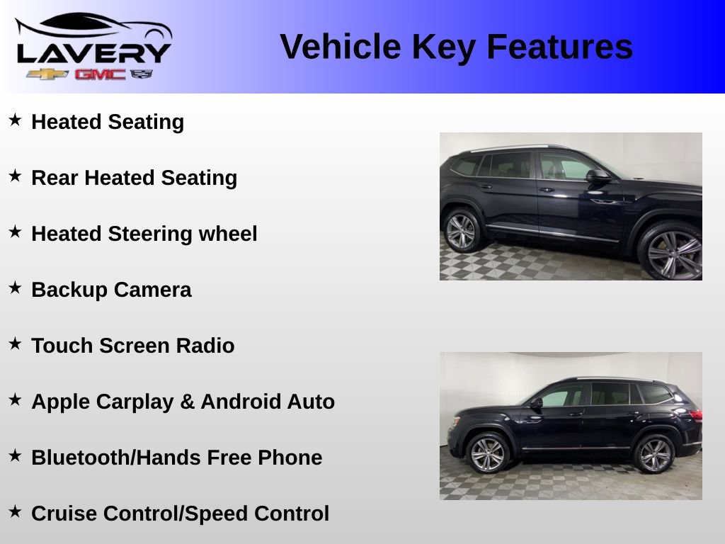 Used 2018 Volkswagen Atlas SEL w/ R-Line Package image 2
