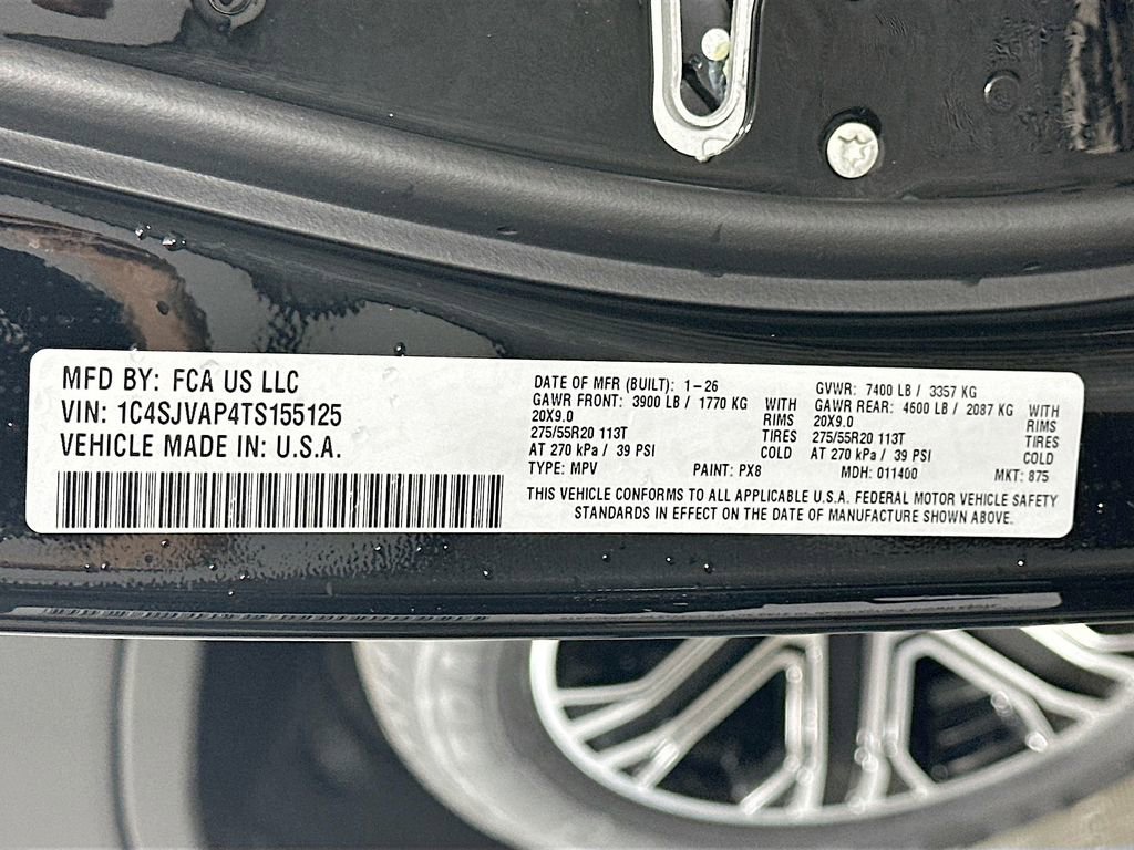 New 2026 Jeep Grand Wagoneer 4WD image 19