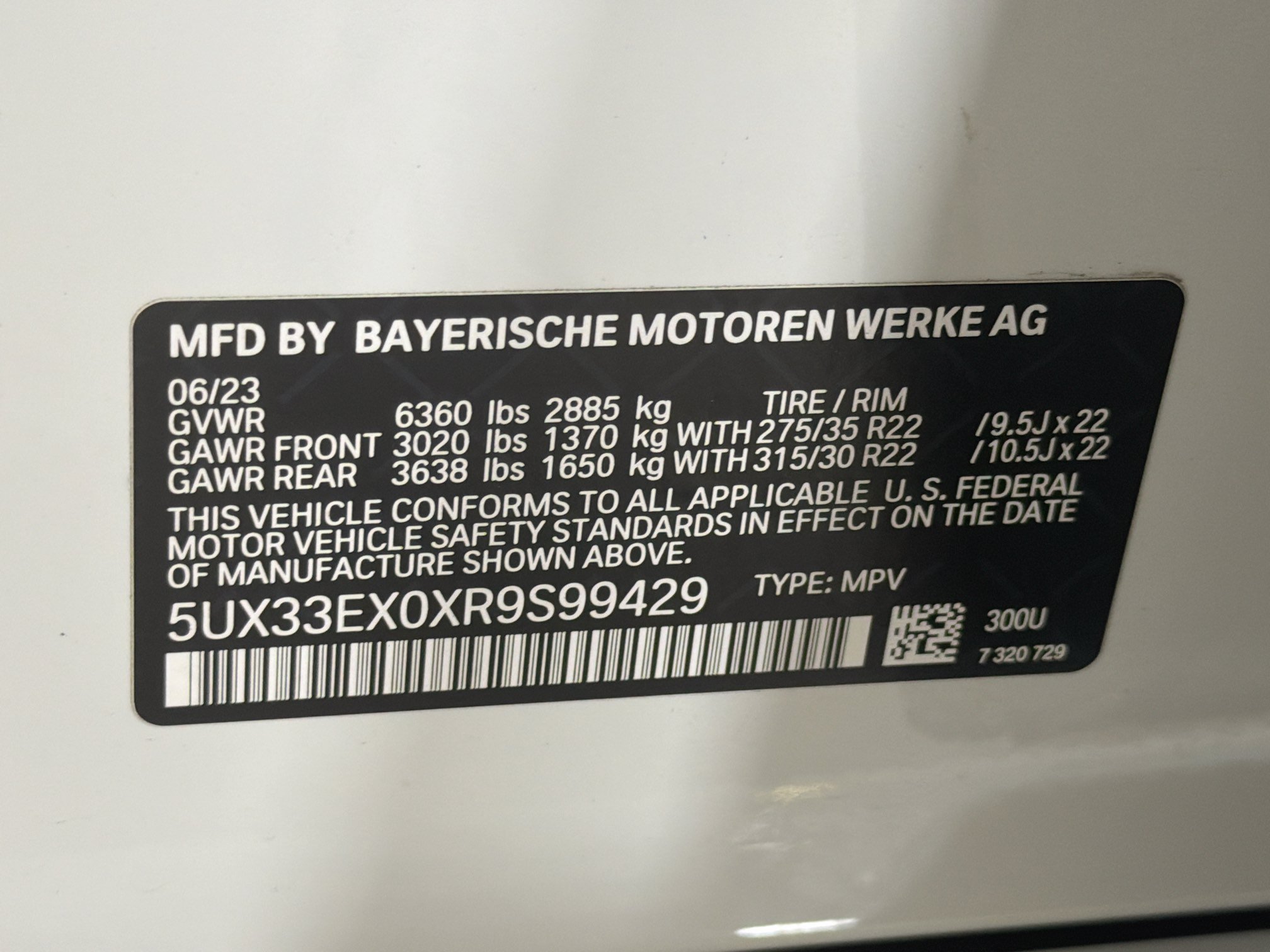 Used 2024 BMW X6 xDrive40i w/ Executive Package AWD/4WD image 44