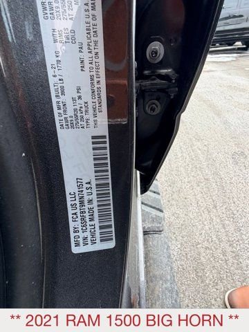 Certified 2021 RAM 1500 Big Horn image 14