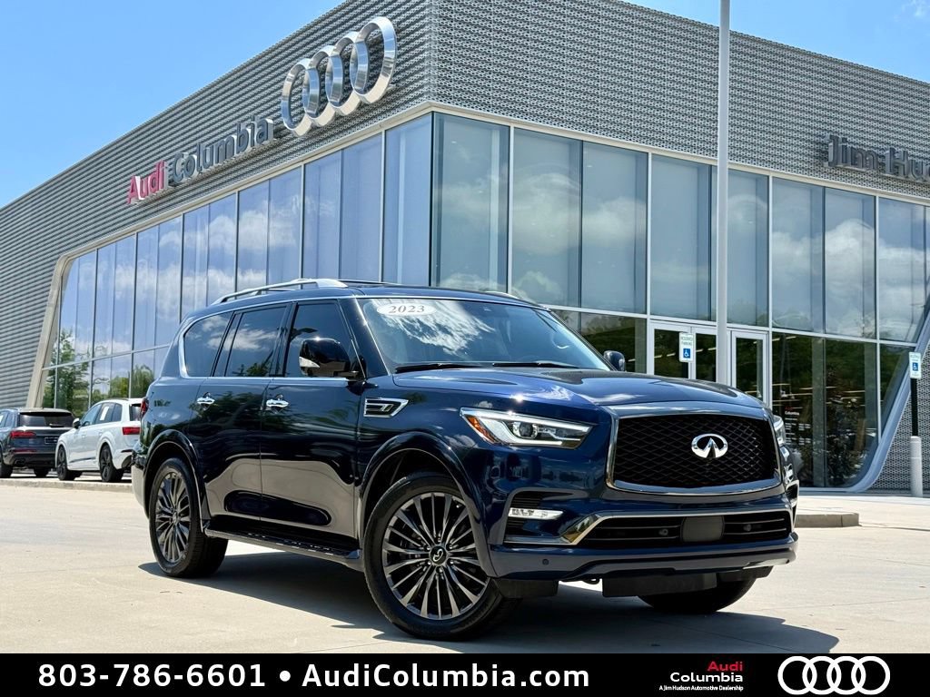 Used 2023 INFINITI QX80 Premium Select w/ Cargo Package AWD/4WD image 1
