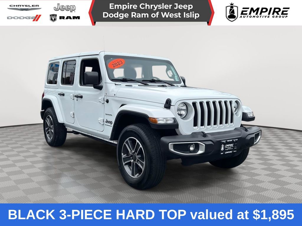 Certified 2023 Jeep Wrangler Sahara