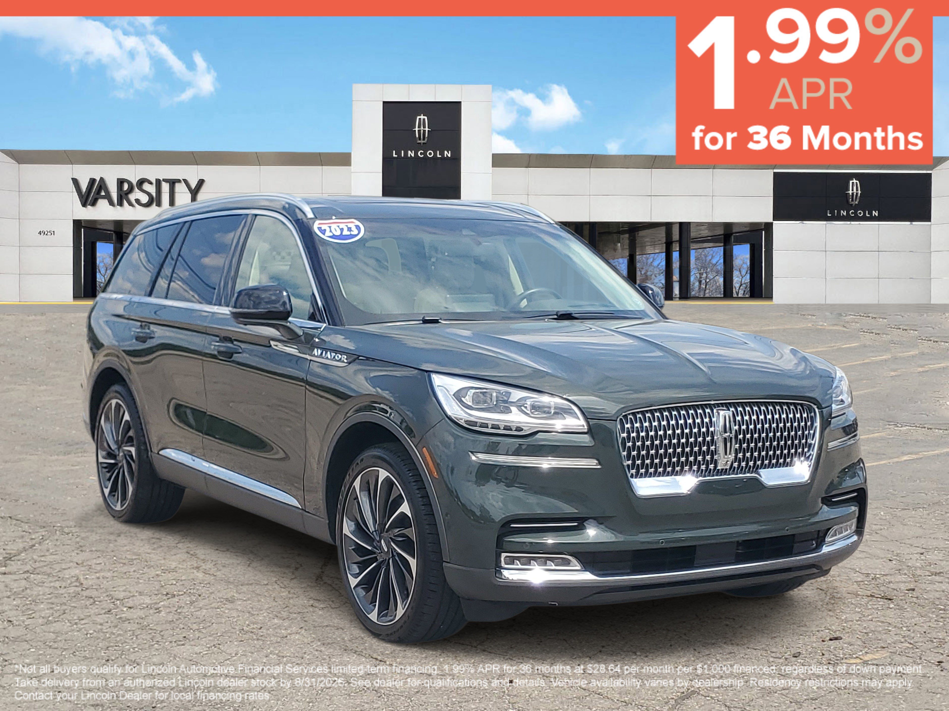 Certified 2023 Lincoln Aviator Reserve w/ Equipment Group 201A AWD/4WD image 1
