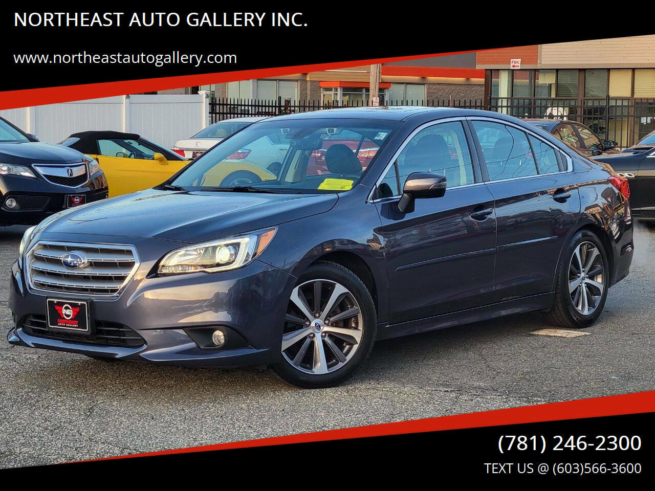 Used 2017 Subaru Legacy 2.5i Limited image 1
