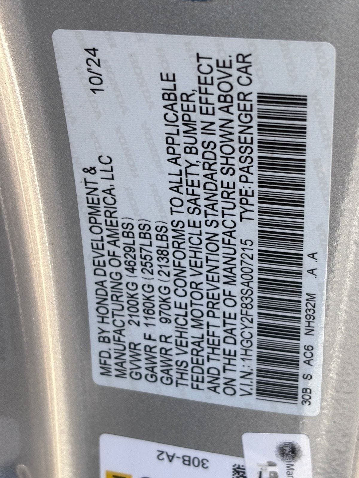 Used 2025 Honda Accord Touring image 35