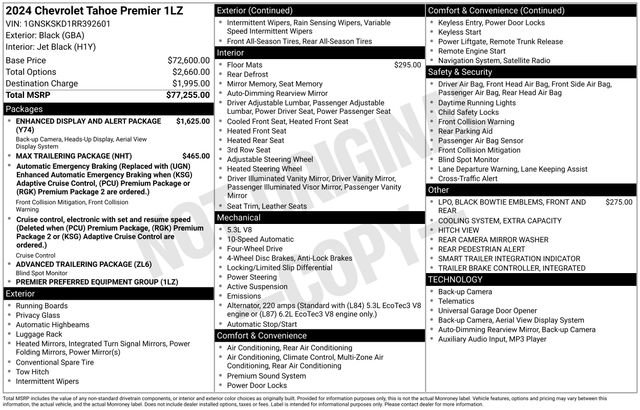 Used 2024 Chevrolet Tahoe Premier image 7