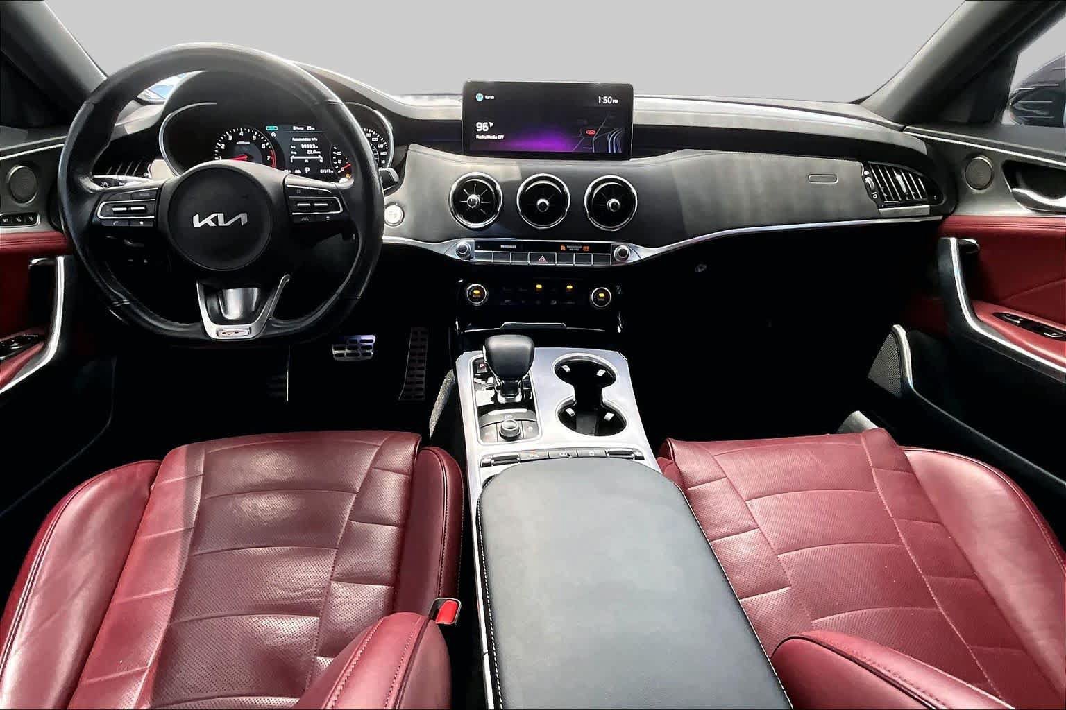 Used 2022 Kia Stinger GT2 w/ Red Interior Color Package RWD image 16