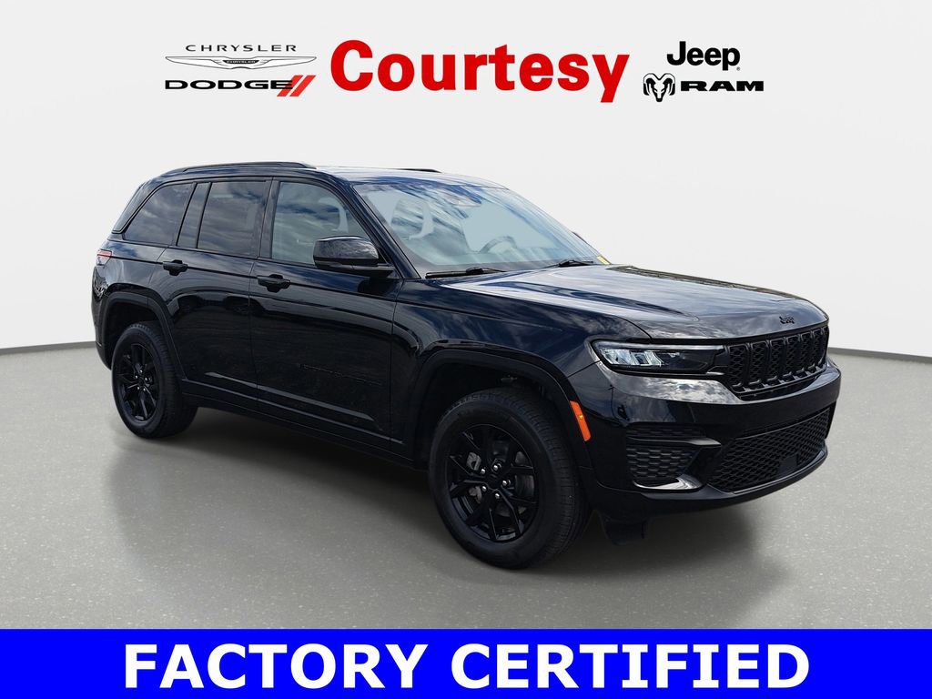 Certified 2024 Jeep Grand Cherokee Altitude
