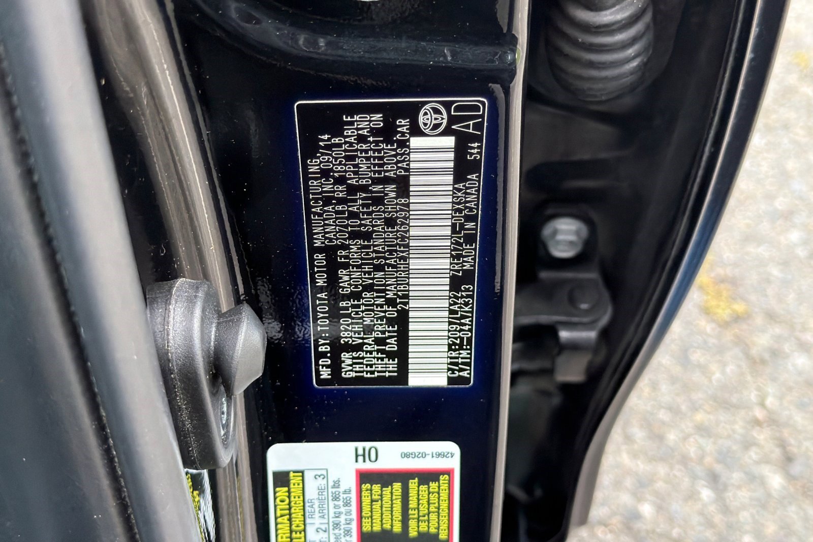 Used 2015 Toyota Corolla S Premium FWD image 39