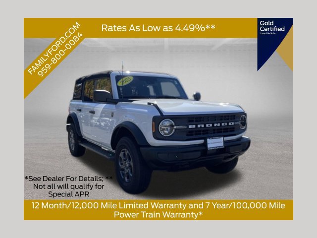 Certified 2025 Ford Bronco Big Bend