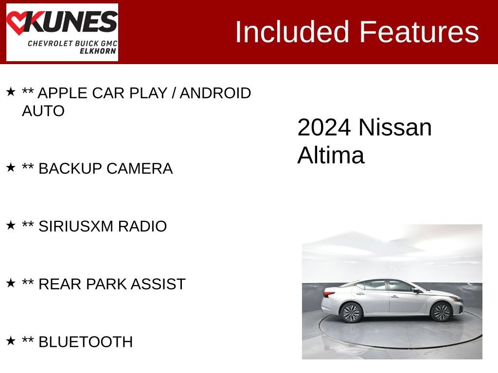 Used 2024 Nissan Altima 2.5 SV FWD image 2