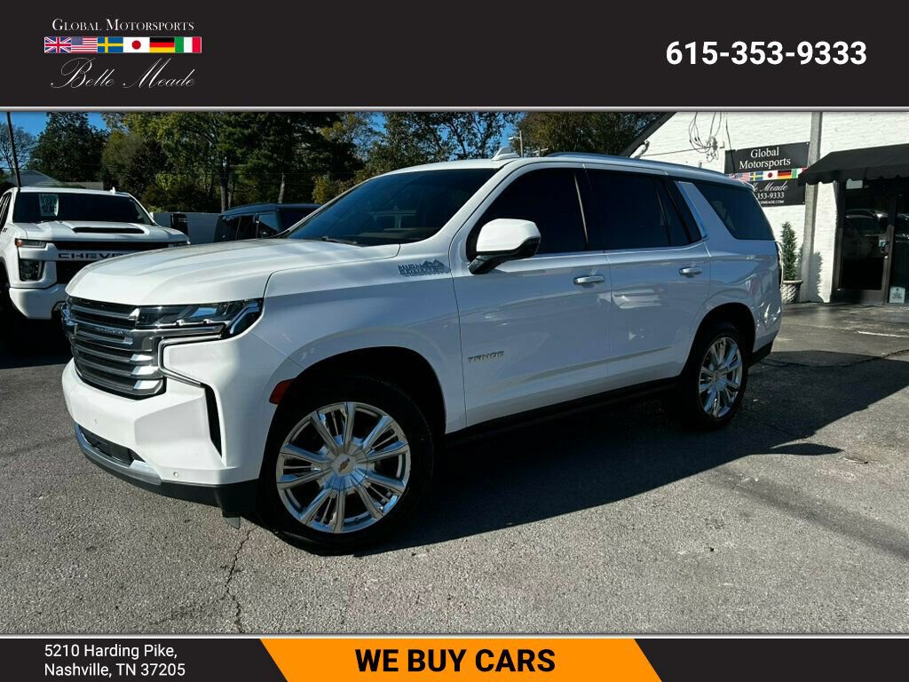 Used 2021 Chevrolet Tahoe High Country