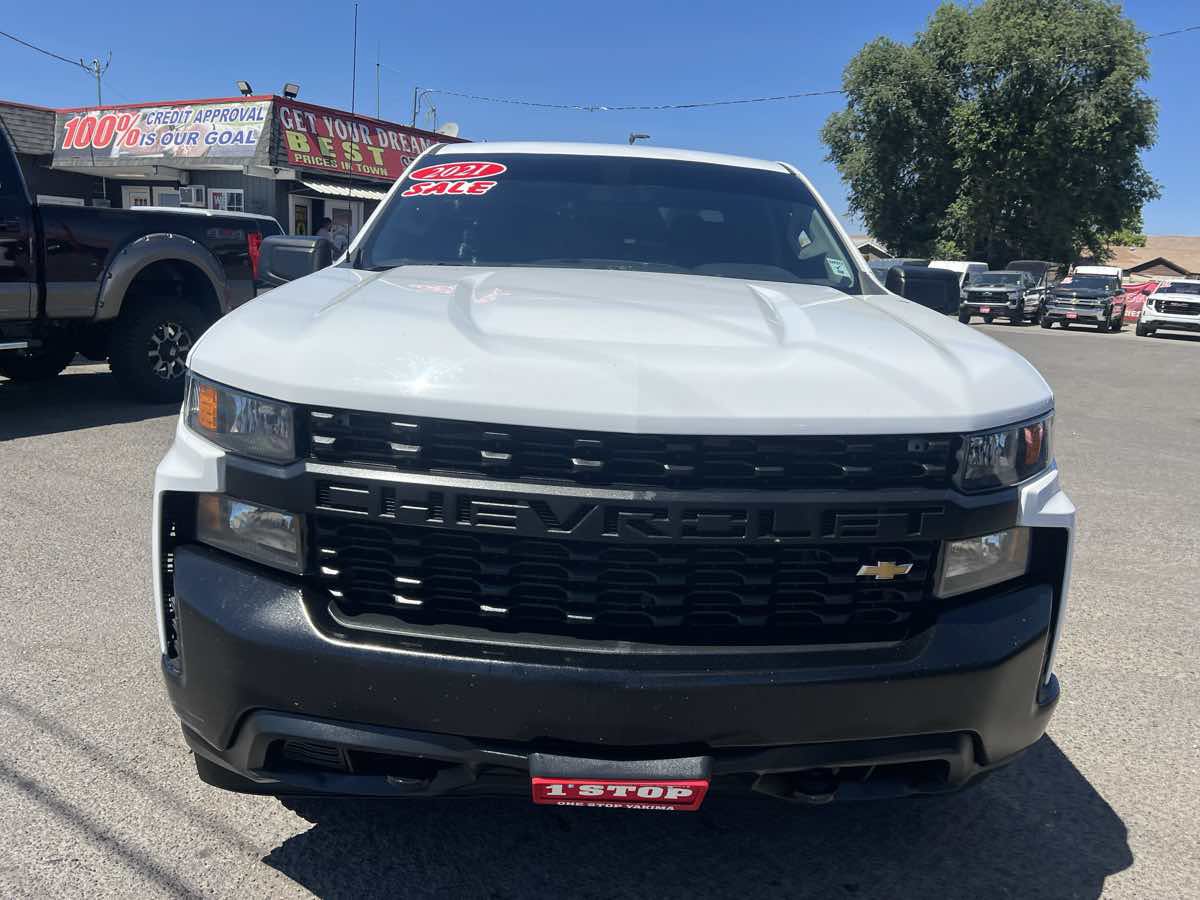 Used 2021 Chevrolet Silverado 1500 W/T w/ WT Fleet Convenience Package AWD/4WD image 2