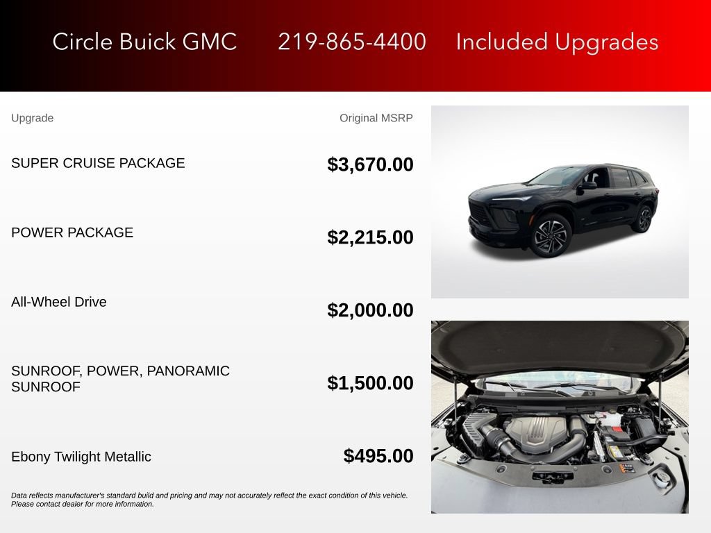 New 2026 Buick Enclave Sport Touring w/ Super Cruise Package AWD/4WD image 3
