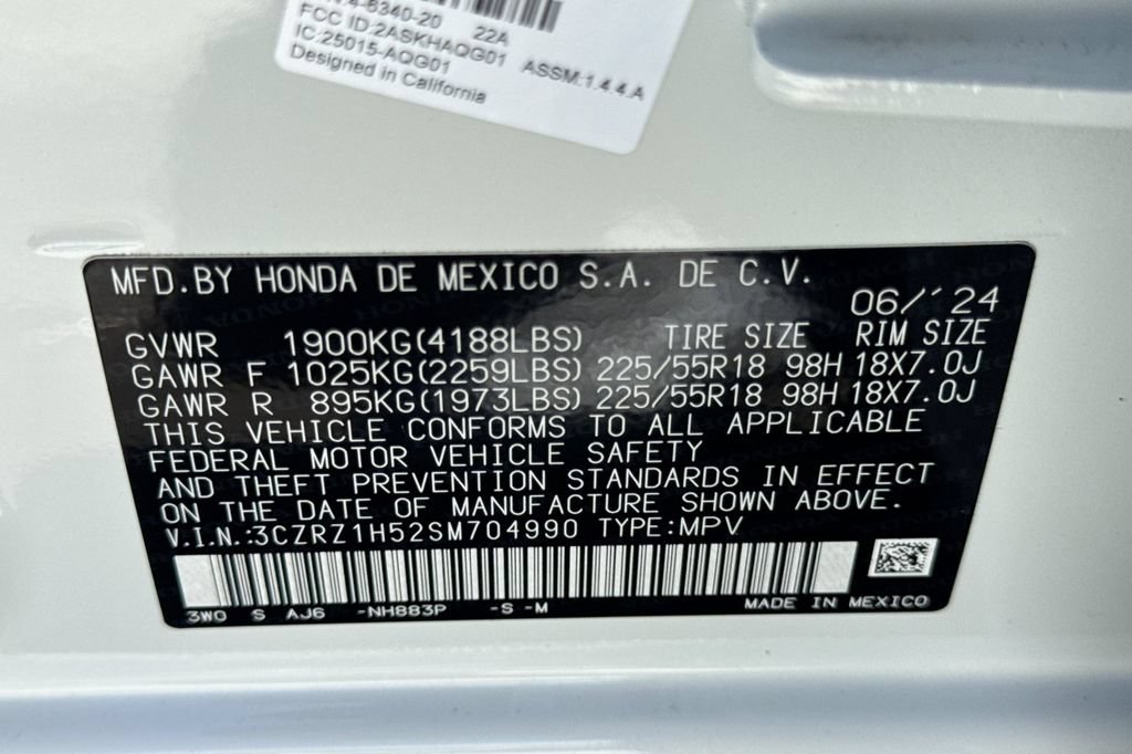 Certified 2025 Honda HR-V Sport image 36