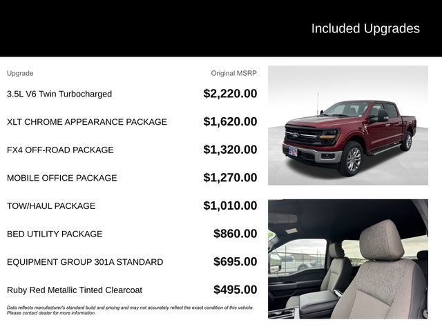 New 2026 Ford F150 XLT w/ XLT Chrome Appearance Package AWD/4WD image 5