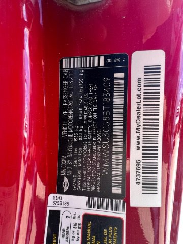 Used 2011 MINI Cooper Hardtop image 9